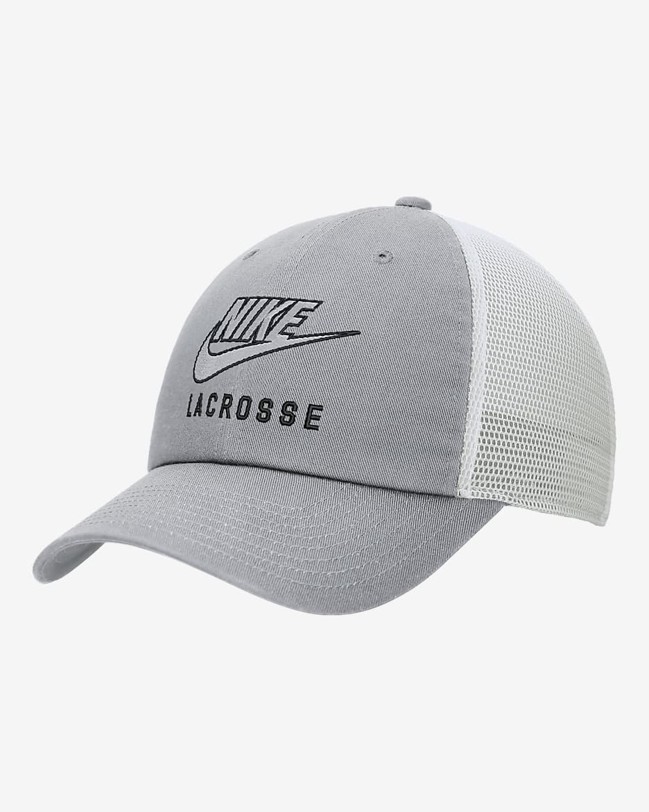 Nike Club Unstructured Lacrosse Swoosh Trucker Cap